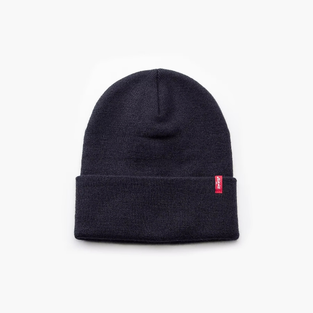2 pc grey and black Levi's beanies
